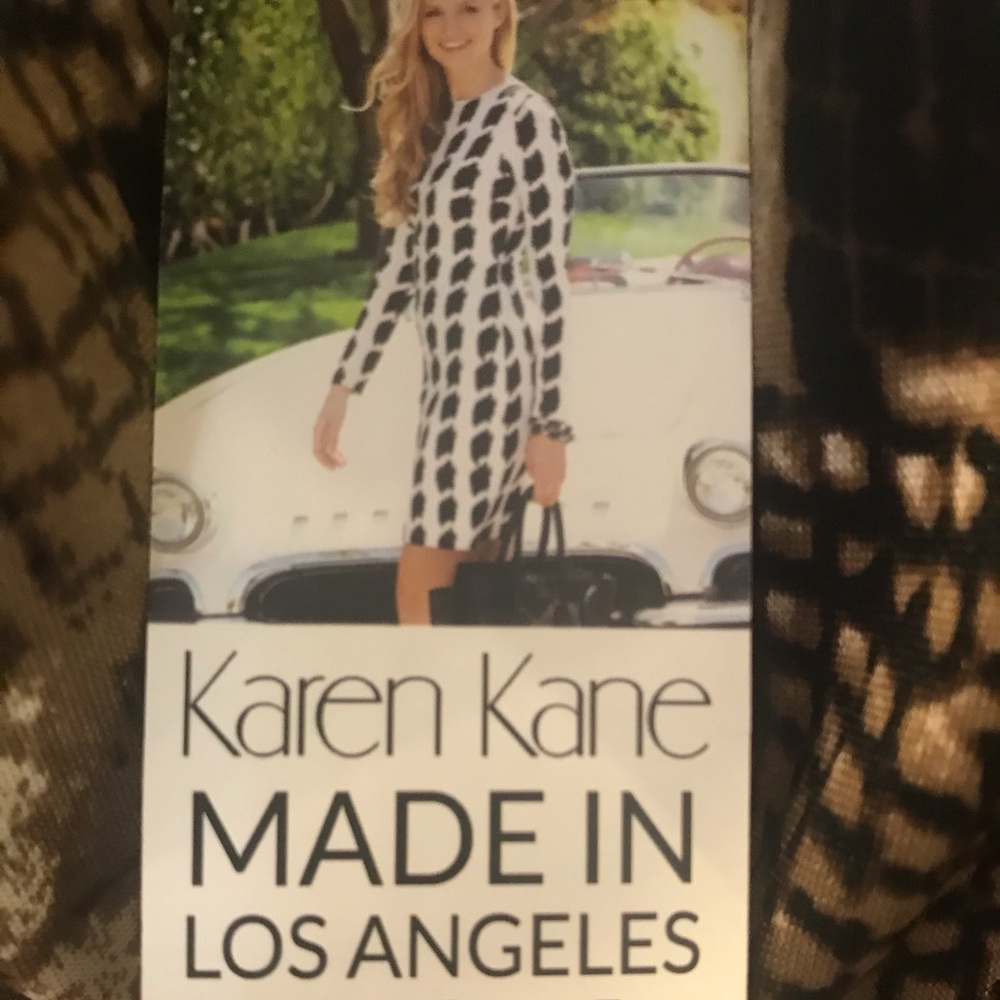 NWT Karen Kane Printed Dress - Picture 5 of 5